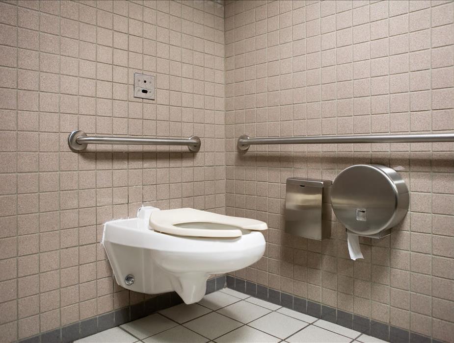 Image of a commercial restroom